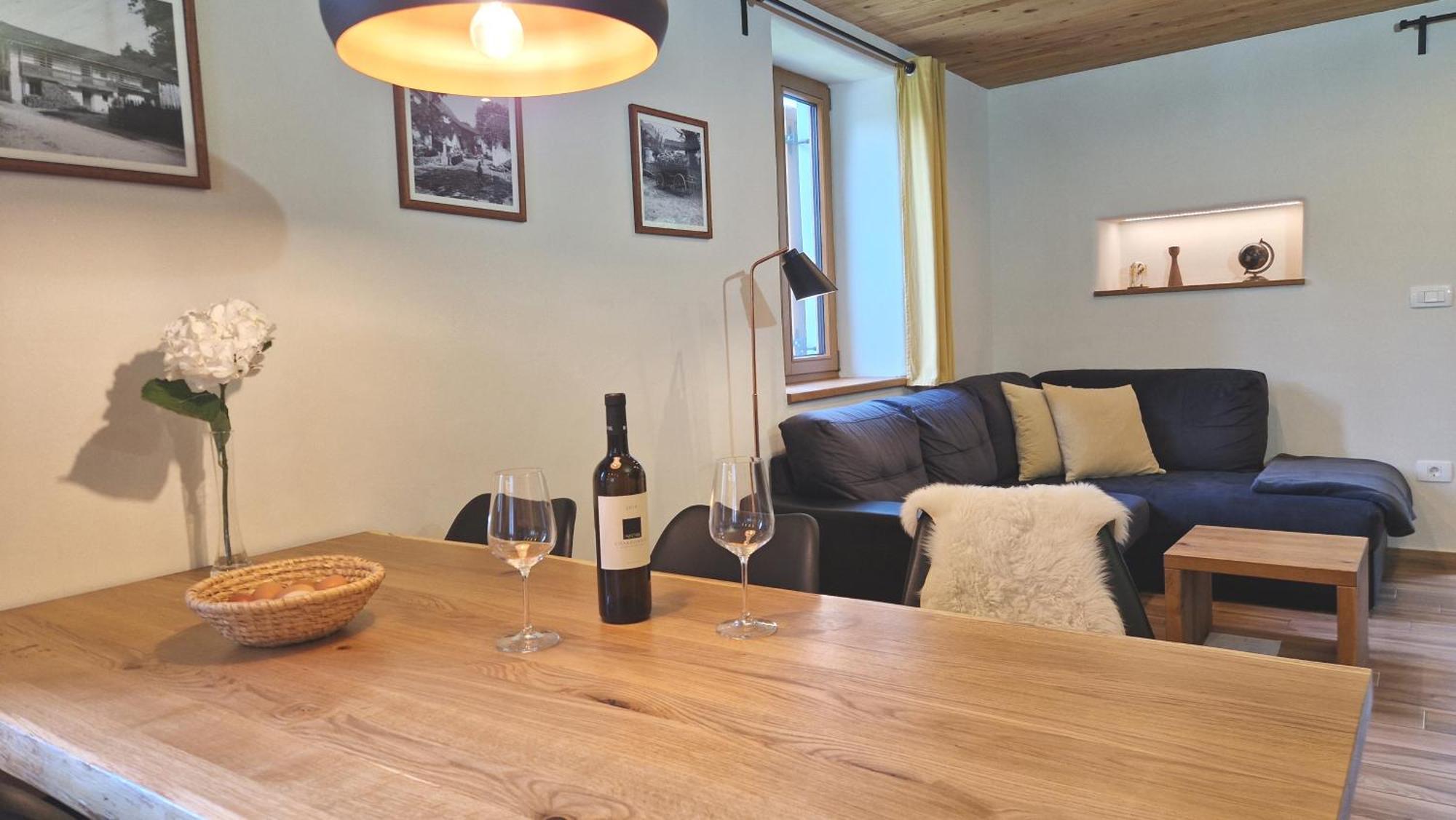 Ecohouse Furlan - Apartment Pinja Kobarid Esterno foto