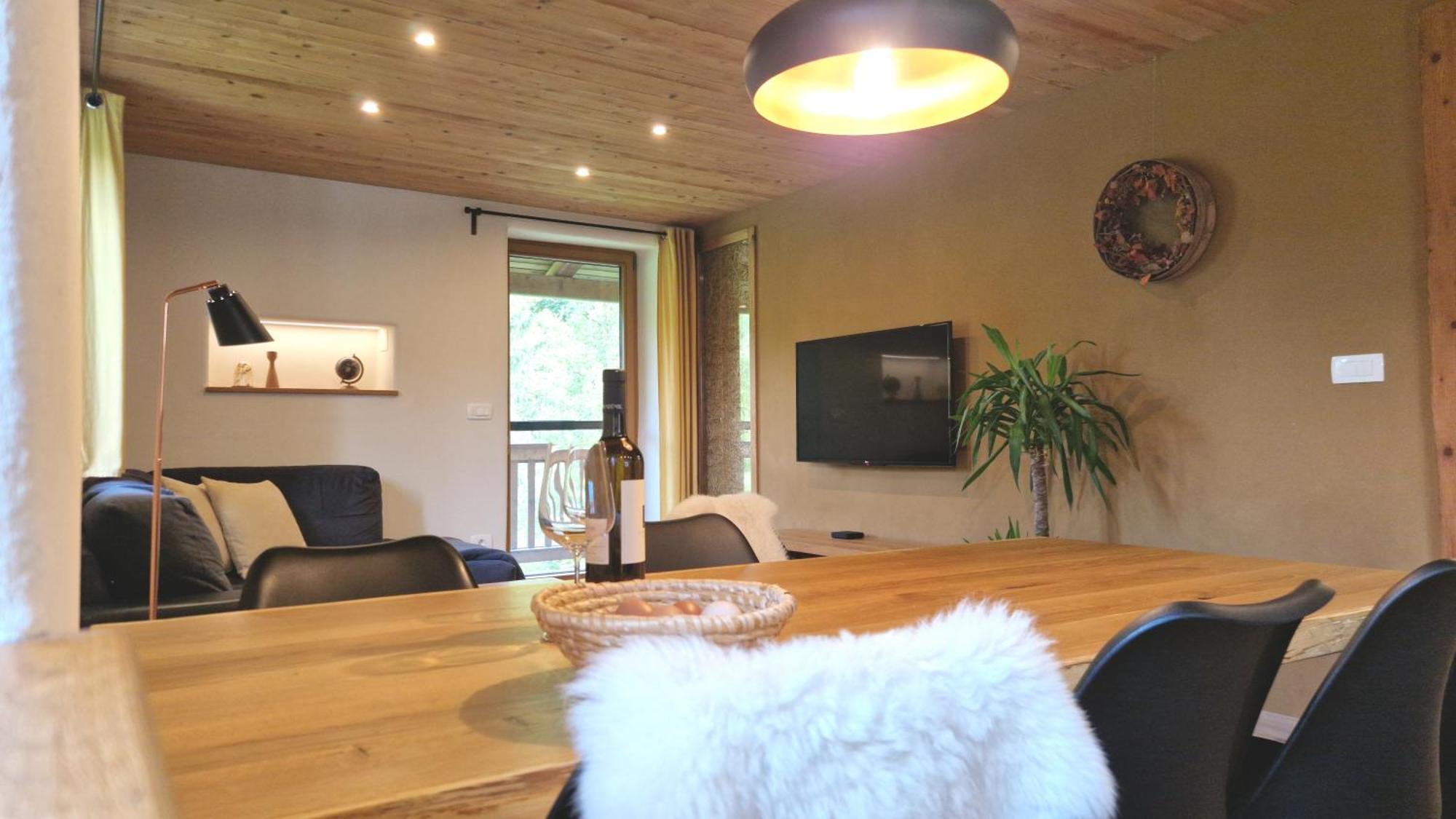 Ecohouse Furlan - Apartment Pinja Kobarid Esterno foto